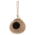 thumbnail image 1 of UPOUART hanging nest for small bird Parrot Swing Bed Coconut Shell Exercise Tool Outdoor Use 1Pcs, 1 of 8