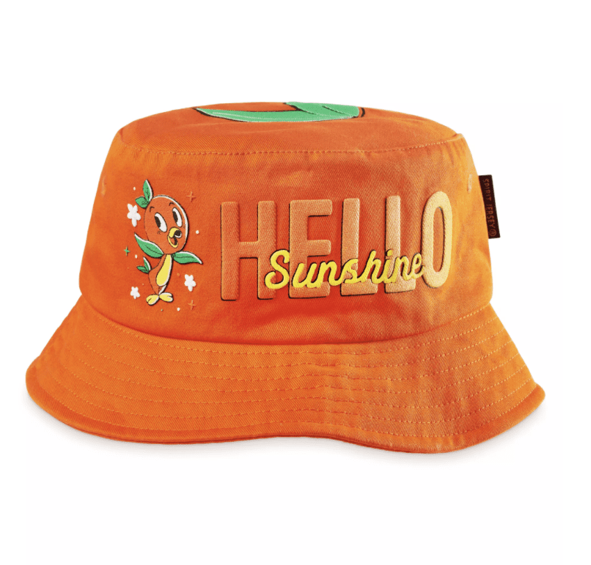Disney Parks Orange Bird Bucket Hat 
