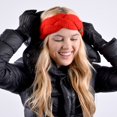 thumbnail image 2 of Women's Knit Winter Lined Headbands - Knitted Ear Warmer, 2 of 3