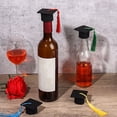 thumbnail image 7 of Tnobhg 20Pcs Felt Mini Graduation Bachelor Hat with Tassels Celebrations Graduation Wine Bottle Topper Graduation Party Supplies, 7 of 7