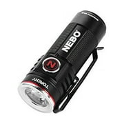 NEBO 1000-Lumen Pocket Sized Flashlight: 4 Light Modes Plus Turbo Mode; Water and Impact Resistant; Power Memory Recall; Rechargeable Battery and MagDock Cable Included - 6878