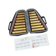 thumbnail image 2 of 16 Notes Glockenspiel Compétences Motrices Éducatif Métal Portable Montessori pour la Maison, 2 of 9