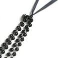 thumbnail image 6 of Balsa Circle 16 in Black Pre-Tied Faux Pearl Garland Chiavari Chair Back Sash Beaded String Party Decorations, 6 of 8