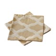 thumbnail image 4 of Home Soft Things Jacquard Throw Pillow Cover 2 Piece Set - Safi - Taupe - 14" x 26" LUMBAR, 4 of 4