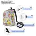 thumbnail image 4 of Yiaed Cartoon Owls Print Backpack, Premium Laptop Backpack, Travel Backpack for Women, Lightweight Backpacks, Comfortable Back Pack-Medium, 4 of 7