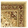 thumbnail image 4 of SAFAVIEH Lyndhurst Miranda Traditional Bordered Area Rug, Ivory/Red, 4' x 6', 4 of 7