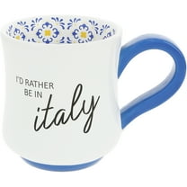 Pavilion Gift Company - Italy - 16 oz Stoneware Mug Coffee Tea Mediterranean Italian Summer Vibrant Drinkware