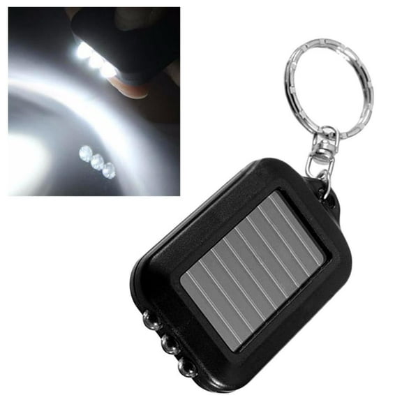 SSKFHGI Portable 3 LED Lamp Flashlight Torch Key Chain Sale59