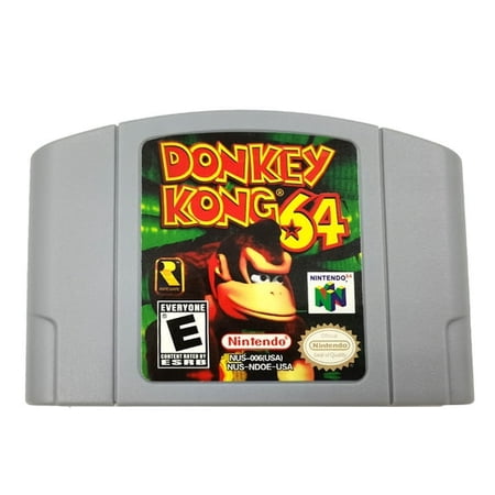 Donkey Kong 64 N64 Game Cartridge,US Version