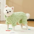 thumbnail image 2 of Winter Lined Dog and Cat Jumpsuit Full Body Warm Protective Apparel For Cold Weather Outdoor Indoor Use, 2 of 7