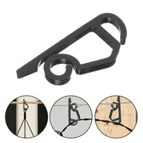 Stri 50 Pack Outdoor Gutter Light Clips for Christmas String Lights, Weatherproof Hooks, Holiday Light Clip for Roof and Patio Hanging Decorations