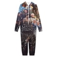 thumbnail image 3 of Game of Thrones Women Men Pajamas Zipper Onesie Jumpsuit Hooded One Piece Sleepwear, 3 of 7