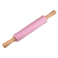 thumbnail image 3 of Unique Bargains Silicone Rolling Pins for Baking 43cm x 5.2cm, Pink, 3 of 4