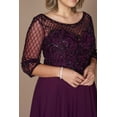 thumbnail image 2 of Dylan & Davids Long Sleeve Hand Beaded Mother of The Bride Dress, 2 of 5