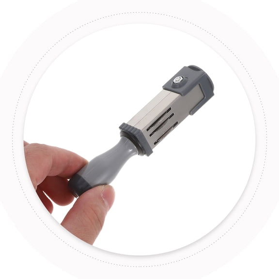 Mobestech Portable Small Date Stamper Silver Multi Use Time Stamp for File Accessory