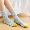 thumbnail image 3 of HUPOM 1 Pair Socks for Women Summer Clearance Fashion Ankle Breathable Casual Socks Multicolor-2, 3 of 3