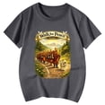 thumbnail image 4 of RTKFRFLM Boys' Cute Graphic T-Shirt Fashionable Short Sleeve Crewneck Summer Top for Kids Stylish Character Print Cotton Tee Comfortable Casual Everyday Wear for Active Youths Ages 3-13Y, 4 of 4