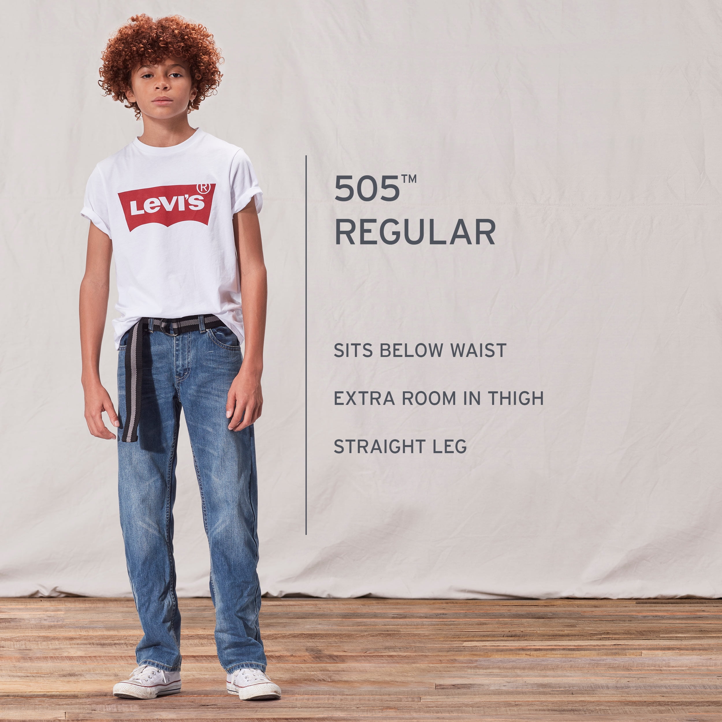 Top 37+ imagen levi’s boys’ 505 regular fit jean