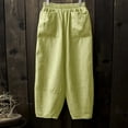 thumbnail image 5 of Womans Pants Wide Leg Straight Baggy Green Pants Women Casual Comfy Pants Trendy Womens Pants, 5 of 5