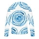 thumbnail image 4 of Hombres Casual Deportes Fitness Sudadera Con Capucha Cremallera Gradiente Tie-Dye Estampado Chaqueta Pompotops  oipoqjl36512, 4 of 4