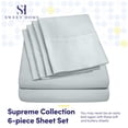 thumbnail image 2 of Sábanas Sweet Home Collection, 6 unidades, 1500 Supreme King, 2 of 7