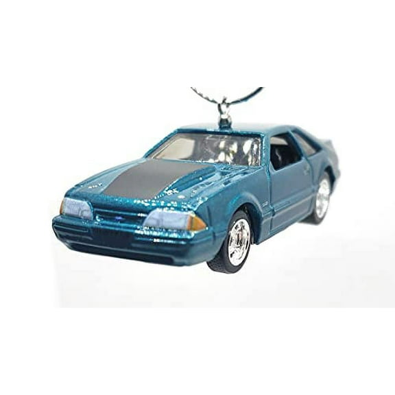 Christmas Ornament for 1992 Ford Mustang Blue