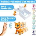 Robo Pets Robot Cat Toy with STEM Interactive Hand Motion Gestures