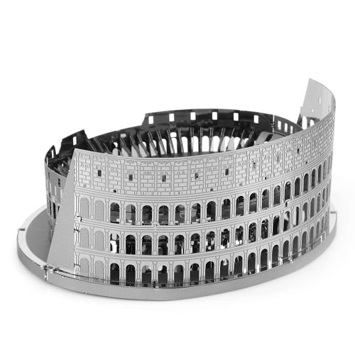 Fascinations Metal Earth ICONX Roman Colosseum 3d Model Kit ICX025 for sale online