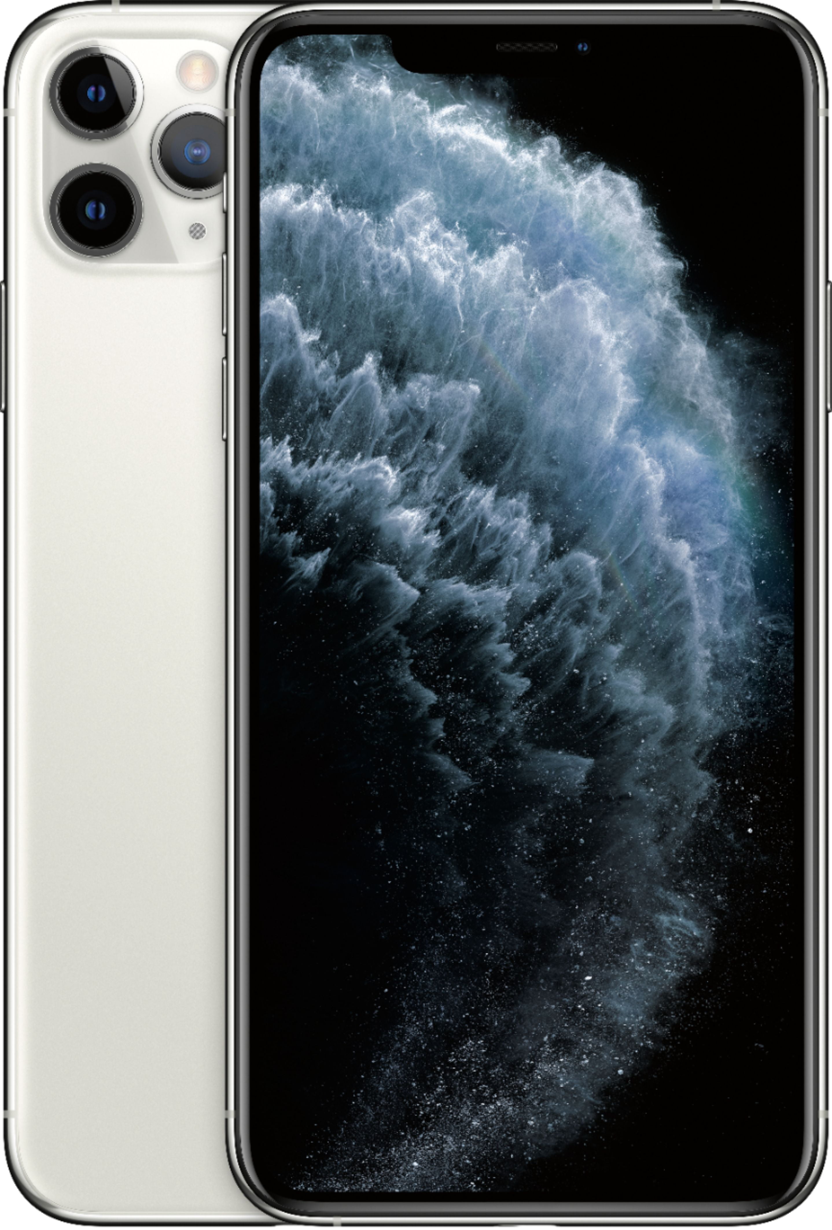Apple Iphone 11 Pro Max 512gb Silver Unlocked Verizon T Mobile Smartphone Walmart Com