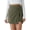 Army Green, variant on Women Corduroy Mini Skirt Casual High Waist Spring Work Short Skirt