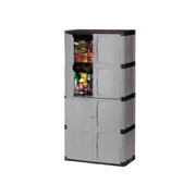 Rubbermaid Full Double Door Vertical 27 Cu.Ft. Garage Storage Cabinet
