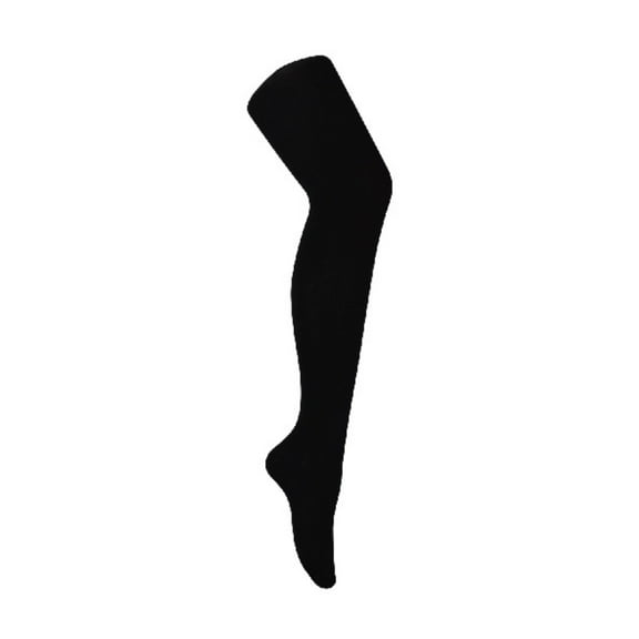 Sock Snob - Bamboo Tights for Women in Black | Super Soft Plain Opaque Tights for Ladies