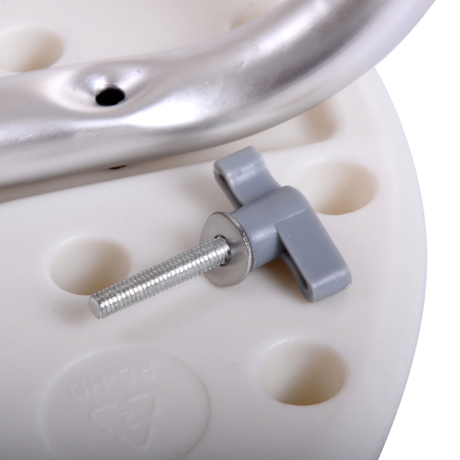 YYAo Shower Stool, Shower Chair Bench with Adjustable Heights and Non-Slip Rubber for Safety and Stability, White YYAo Shower Stool, Shower Chair Bench with Adjustable Heights and Non-Slip Rubber for Safety and Stability, White