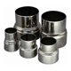 thumbnail image 3 of Stainless Steel Stove Pipe Reducer Tube Connector Chimney Duct Liner Adapter - 80mm / 60mm1 pcs, 3 of 3