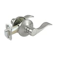 thumbnail image 1 of Ultra Hardware 84351 Satin Nickel Lexington Wave Levier de Passage, 1 of 1