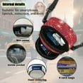 thumbnail image 5 of Xixirimido Small Sling Bag for Women Crossbody Bags with Adjustable Strap Cell Phone Purse Fanny Pack Chest Bag for Travel Hiking, Christmas Theme Snowman - Red, 5 of 7