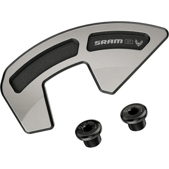 SRAM XX Eagle T-Type Single Ring Impact/Bash Guard Kit - For 32t Chainring, D1