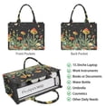 thumbnail image 2 of Large Capacity Tote Bag,Red Mushroom Star Black Pattern Handbag Fashion Luxury Tote Bag,15.7"x13"x 5.1" Inches,Laptop Compatible, 2 of 6