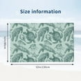 thumbnail image 3 of Yibo Sea Turtles Beach Towel Super Absorbent Quick Dry Sandproof Travel Bath Swimming Outdoors Camping, 3 of 9