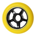 thumbnail image 2 of Rueda de monopatín, rueda para Longboard, reducción de ruido suave, absorción de impacto silenciosa, rueda de calle, reemplazo de piezas de rueda de amarillo, 2 of 8