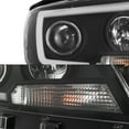thumbnail image 4 of AKKON - For 2015-2022 Chevy Colorado Full LED Daytime Running Lamp Bar Projector Headlights Black Housing Clear Lens Set, 4 of 7