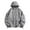 Gray, variant on Summer Men' Windbreaker Sun Protection Clothing Korean Style Streetwear Zipper Hooded Jackets Man