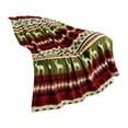 thumbnail image 2 of ZDWQFA Christmas Throw Blanket | Holiday Christmas Reindeer Snowflakes Fleece Blanket | Soft, Plush, Warm Winter Cabin Throw, 2 of 7