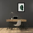 thumbnail image 3 of 1x Studio III 13x18 Black Ornate Wood Framed with Double Matting Museum Art Print Titled - Monstera Natural 30, 3 of 4