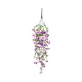 thumbnail image 2 of Fmbmuo Outdoor Artificial Hanging Flowers Lifelike Pansy Plants for Courtyard Garden Patio Balcony Decor Home Decor Wall Decor,Multicolor, 2 of 5