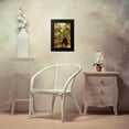 thumbnail image 4 of Rousseau, Pierre Etienne Theodore 13x18 Black Modern Framed Museum Art Print Titled - The Cave, 4 of 5