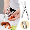 thumbnail image 2 of WXLCISI Crawfish Peeler Tool - Stainless Steel Sheller for Shucking Crayfish Tails - Durable & Easy-to-Use Seafood Kitchen Gadget, 2 of 8