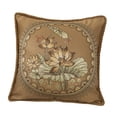 thumbnail image 2 of kowaku European Jacquard Pillow Case Flower Throw Pillow Cover Home Decoration Lotus Pond Pillowcase for Restaurant Wedding Bed Home Coffee, 2 of 9