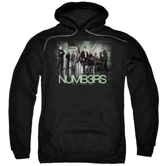 Numb3Rs - Numbers Cast - Pull-Over Hoodie - Small