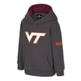 thumbnail image 2 of Toddler Colosseum  Charcoal Virginia Tech Hokies Big Logo Volume Fleece Pullover Hoodie, 2 of 3